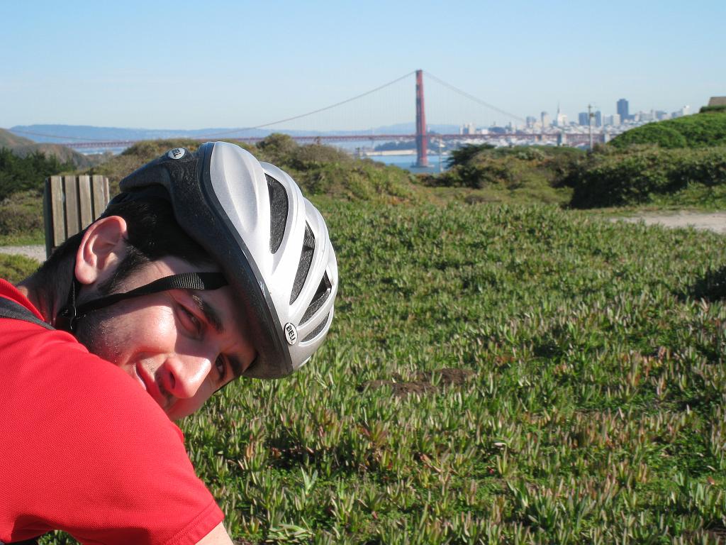 IMG_1948 Dincer with distant Golden Gate Bridge